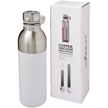 Load image into Gallery viewer, Koln 590 ml copper vacuum insulated sport bottle — White (detail)