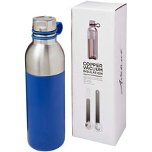 Load image into Gallery viewer, Koln 590 ml copper vacuum insulated sport bottle — Blue (detail)