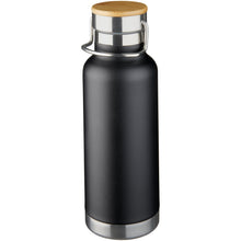 Load image into Gallery viewer, Thor 480 ml copper vacuum insulated water bottle — Black (detail)