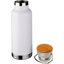 Load image into Gallery viewer, Thor 480 ml copper vacuum insulated water bottle — White (detail 2)