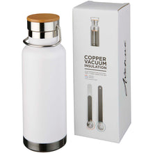 Load image into Gallery viewer, Thor 480 ml copper vacuum insulated water bottle — White