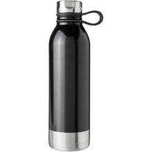 Load image into Gallery viewer, Perth 740 ml stainless steel sport bottle — Black (front)