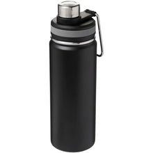 Load image into Gallery viewer, Gessi 590 ml copper vacuum insulated sport bottle — Black (detail)