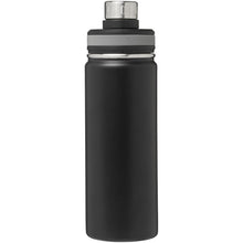Load image into Gallery viewer, Gessi 590 ml copper vacuum insulated sport bottle — Black (front)