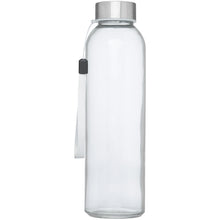 Load image into Gallery viewer, Bodhi 500 ml glass water bottle — White (detail 2)