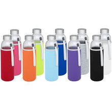 Load image into Gallery viewer, Bodhi 500 ml glass water bottle — group