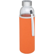 Load image into Gallery viewer, Bodhi 500 ml glass water bottle — Orange
