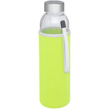 Load image into Gallery viewer, Bodhi 500 ml glass water bottle — Lime green