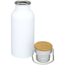 Load image into Gallery viewer, Thor 550 ml single wall stainless steel water bottle — White (detail)