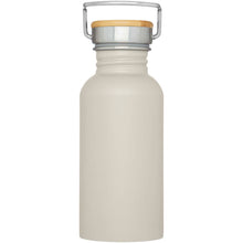 Load image into Gallery viewer, Thor 550 ml single wall stainless steel water bottle — Sandstone (front)
