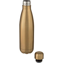 Load image into Gallery viewer, Cove 500 ml vacuum insulated stainless steel bottle — Gold (detail)