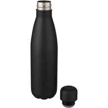 Load image into Gallery viewer, Cove 500 ml vacuum insulated stainless steel bottle — Black (detail)