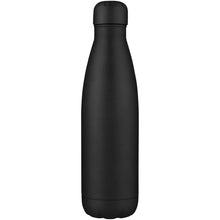 Load image into Gallery viewer, Cove 500 ml vacuum insulated stainless steel bottle — Black (front)