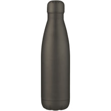 Load image into Gallery viewer, Cove 500 ml vacuum insulated stainless steel bottle — Matted Grey (front)