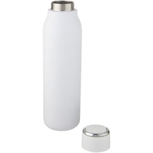 Load image into Gallery viewer, Marka 600 ml copper vacuum insulated bottle with metal loop — White (detail)