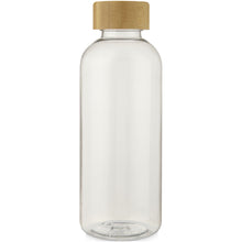Load image into Gallery viewer, Ziggs 650 ml recycled plastic water bottle — Transparent (front)