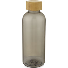 Load image into Gallery viewer, Ziggs 650 ml recycled plastic water bottle — Transparent charcoal