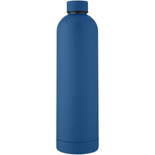 Load image into Gallery viewer, Spring 1 L copper vacuum insulated bottle — Tech Blue (front)