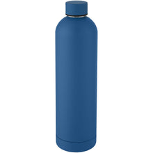 Load image into Gallery viewer, Spring 1 L copper vacuum insulated bottle — Tech Blue