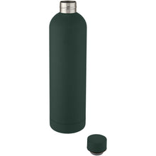 Load image into Gallery viewer, Spring 1 L copper vacuum insulated bottle — Green Flash (detail)