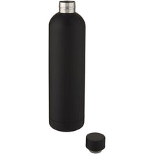 Load image into Gallery viewer, Spring 1 L copper vacuum insulated bottle — Black (detail)