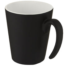 Load image into Gallery viewer, Oli 360 ml ceramic mug with handle — White / Black
