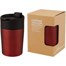 Load image into Gallery viewer, Jetta 180 ml copper vacuum insulated tumbler — Red (detail 2)