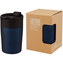 Load image into Gallery viewer, Jetta 180 ml copper vacuum insulated tumbler — Blue (detail 2)