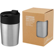 Load image into Gallery viewer, Jetta 180 ml copper vacuum insulated tumbler — Silver (detail 2)