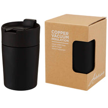 Load image into Gallery viewer, Jetta 180 ml copper vacuum insulated tumbler — Black (detail 2)