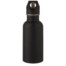 Load image into Gallery viewer, Lexi 500 ml stainless steel sport bottle — Black (front)