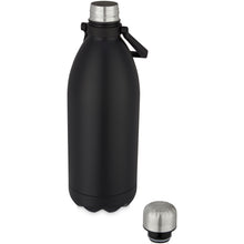Load image into Gallery viewer, Cove 1.5 L vacuum insulated stainless steel bottle — Black (detail)