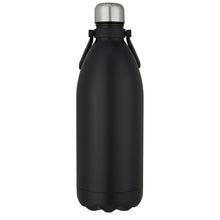 Load image into Gallery viewer, Cove 1.5 L vacuum insulated stainless steel bottle — Black (front)