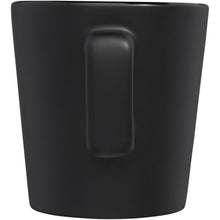 Load image into Gallery viewer, Ross 280 ml ceramic mug — Black Matted (back)