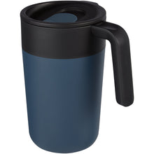 Load image into Gallery viewer, Nordia 400 ml double-wall recycled mug — Dark blue