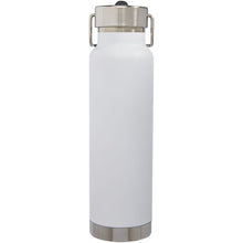 Load image into Gallery viewer, Thor 750 ml copper vacuum insulated sport bottle — White (back)
