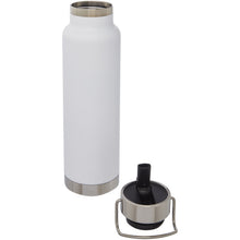 Load image into Gallery viewer, Thor 750 ml copper vacuum insulated sport bottle — White (detail)