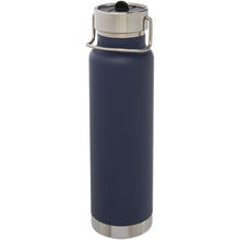 Load image into Gallery viewer, Thor 750 ml copper vacuum insulated sport bottle — Dark blue (detail 2)
