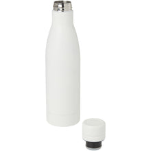 Load image into Gallery viewer, Vasa 500 ml RCS certified recycled stainless steel copper vacuum insulated bottle — White (detail)