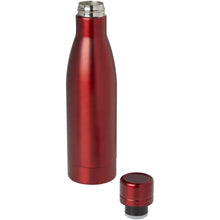 Load image into Gallery viewer, Vasa 500 ml RCS certified recycled stainless steel copper vacuum insulated bottle — Red (detail)