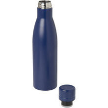Load image into Gallery viewer, Vasa 500 ml RCS certified recycled stainless steel copper vacuum insulated bottle — Blue (detail)