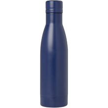 Load image into Gallery viewer, Vasa 500 ml RCS certified recycled stainless steel copper vacuum insulated bottle — Blue (front)