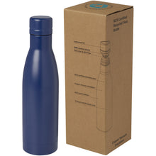 Load image into Gallery viewer, Vasa 500 ml RCS certified recycled stainless steel copper vacuum insulated bottle — Blue
