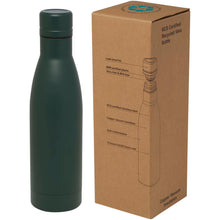 Load image into Gallery viewer, Vasa 500 ml RCS certified recycled stainless steel copper vacuum insulated bottle — Green Flash