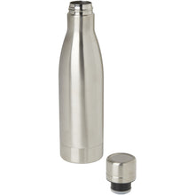 Load image into Gallery viewer, Vasa 500 ml RCS certified recycled stainless steel copper vacuum insulated bottle — Silver (detail)