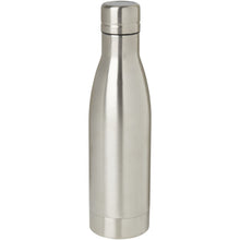 Load image into Gallery viewer, Vasa 500 ml RCS certified recycled stainless steel copper vacuum insulated bottle — Silver (detail 2)