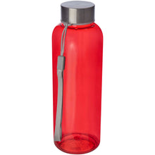 Load image into Gallery viewer, Bodhi 500 ml RPET water bottle — Transparent red (detail)