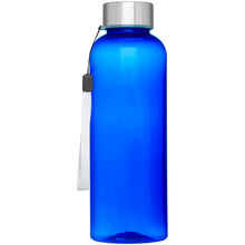 Load image into Gallery viewer, Bodhi 500 ml RPET water bottle — Transparent royal blue (detail)