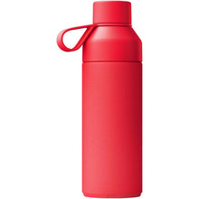 Load image into Gallery viewer, Ocean Bottle 500 ml vacuum insulated water bottle — Red (back)