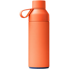 Load image into Gallery viewer, Ocean Bottle 500 ml vacuum insulated water bottle — Sun Orange (back)
